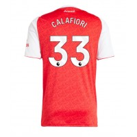 Stroje piłkarskie Arsenal Riccardo Calafiori #33 Koszulka Podstawowej 2025-26 Krótki Rękaw